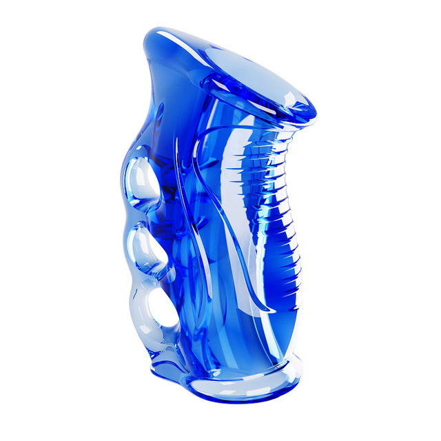 Clear Male Masturbator: Realistic & Portable