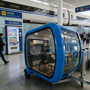 Capsules <span class=keywords><strong>de</strong></span> sommeil et couchettes en panneaux sandwich respirants en acier pour passagers en transit dans les supermarchés et les aéroports - Product Image 4