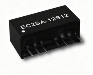 EC3AW03H โมดูลจ่ายไฟแบบแยกส่วน DC‑DC แบบ SIP Through Hole 3W ตัวแปลงไฟแบบควบคุมสำหรับอุตสาหกรรม - Product Image 4