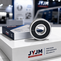 JYJM OEM 7306 Bantalan Bola Kontak Sudut 30x72x19mm Baja Krom Presisi Satu Baris Bantalan Motor Spindle Mesin CNC