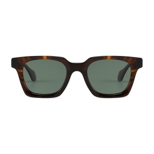 Gafas de Sol Unisex Rectangulares con Montura Completa, Marco de Concha de Tortuga, Lentes Degradadas, 100% Protección UV, Estilo Moderno para Adultos - Product Image 6