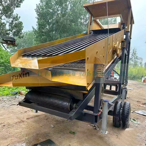 Fuxin Linear <b>Vibrating</b> <b>Screen</b> Ore Processing Equipment With Motor Core Components - Product Image 1