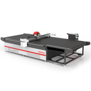 Machine de découpe automatique de nappes en PVC, outil à couteau droit pour la découpe de toile, de tissu floqué et de tissus divers - Product Image 2