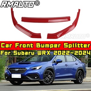For Subaru WRX 2022-2024 Body Kit Front Bumper Splitter <b>Cover</b> Front Bumper Diffuser Spoiler Lip Car Accessories - Product Image 3