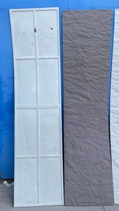 Super lusso leggero PU cultura pelle di pietra grande bordo un pannello una parete decorazione poliuretano finta pietra - Product Image 4