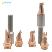 Buse de soudage laser à fibre portative, buse en cuivre durable, soudage lisse sans scories, buse de guidage, marque QILIN