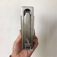 Serrure de poignée de meuble en acier inoxydable sablé étanche ShengHong MS712, durable et sécurisée, fournie directement par l'usine