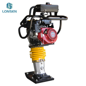 Apisonador de tierra de gasolina japonés HCR90 aleación de aluminio certificado por EPA CE para construcción de carreteras con componente de motor central - Product Image 6