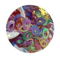 Paillettes en forme de goutte de haute qualité, colorées, 13x22 mm, pour robe de danseuse, jupe, couture de vêtements, bricolage