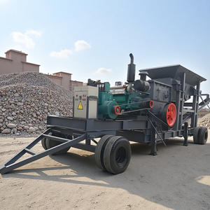 निर्माण उद्योग मोबाइल जबड़े स्क्रीन क्रशर क्वार्टज़ेट हथौड़ा तोड़ने वाली रेत बनाने वाली मशीन अनुकूलित पत्थर प्रसंस्करण लाइन - Product Image 5