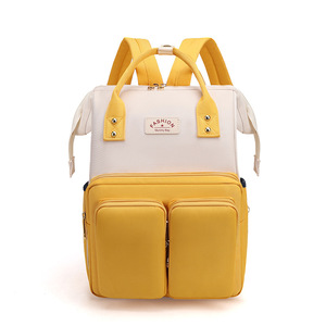 Mochila para pañales de bebé mamá/bolso ligero barato al por mayor de fábrica/mochila de viaje pequeña fresca para <span class=keywords><strong>madre</strong></span> <span class=keywords><strong>e</strong></span> hijo - Product Image 3