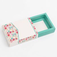 Boîte à biscuits personnalisée biodégradable pour emporter, pliable, petite, en papier, avec fenêtre