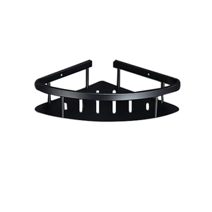 Стена для гостиничной инженерии из нержавеющей стали, 304 угловая стойка, треугольная Однослойная полка для хранения, встроенная полка для ванной комнаты - Product Image 1