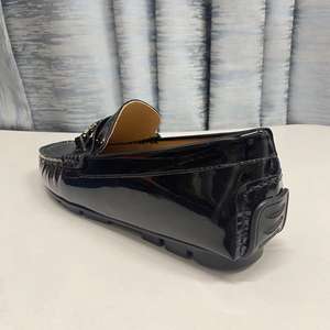 Elegantes Mocasines de Cuero Genuino para Hombre, Zapatos Casuales con Cierre Deslizante, Impermeables, Color Verde Perenne, para Otoño, Oficina, Ocio, Cómodos - Product Image 5