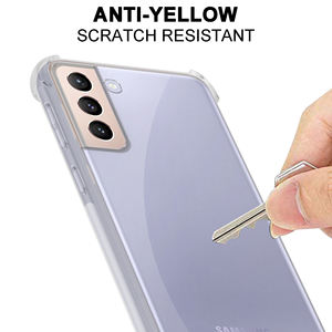 Flessibile Alpha Gel di Cassa Del Cellulare Per Samsung <span class=keywords><strong>Galaxy</strong></span> <span class=keywords><strong>S21</strong></span> Più, Trasparente Ultra Silm TPU Della Copertura Del Telefono Per <span class=keywords><strong>S21</strong></span> Più - Product Image 5