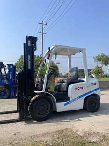 מלגזה משומשת במצב טוב 3 טון TCM FD30 2 שלבים דיזל למכירה חמה מלגזת TCM יד שנייה - Product Image 5