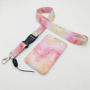 Kustom dicetak Lanyard poliester untuk acara dan promosi ID lencana pemegang dengan Reel, saku ritsleting dan slot kartu - Product Image 5