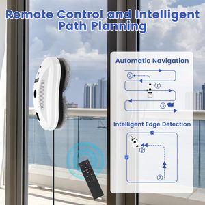 Robot Limpiacristales Automático, Limpiador de Vidrios Inteligente, Aspiradora Robótica para Ventanas, Máquina para Interiores y Exteriores, Uso Doméstico y Comercial - Product Image 3