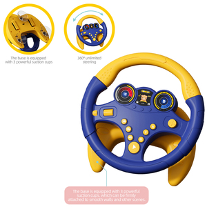 Nuovo prodotto di simulazione infantile primo educativo splendente luce musicale volante giocattoli <span class=keywords><strong>per</strong></span> seggiolino auto gioco di guida elettronica - Product Image 2
