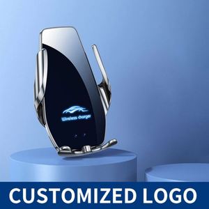 Custom Logo Air Vent Phone Cradle Car Phone Holder Magnetic Mount Holders <b>Stand</b> Car Mobile Phone Holders With <b>Wireless</b> <b>Charging</b> - Product Image 4