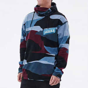 Sweat à capuche de ski d'hiver imperméable personnalisé, respirant, coupe-vent, pour l'extérieur, avec doublure en polaire sherpa et taille plus 2026 - Product Image 1