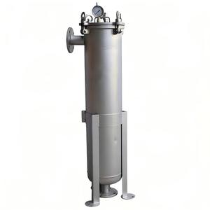 New High Flow 40m3/h High-precision Stainless Steel Multi Bag Filter for Corn Syrup Filtration <b>Beer</b> Brewing Purification Small S - Product Image 2