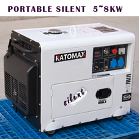 Katomax Générateur silencieux et silencieux pour entrepôts et installations de stockage Générateur diesel de qualité industrielle avec enroulements en cuivre