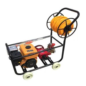 5.5/6.5HP 168F Trolley plunger gasoline engine Garden power sprayer