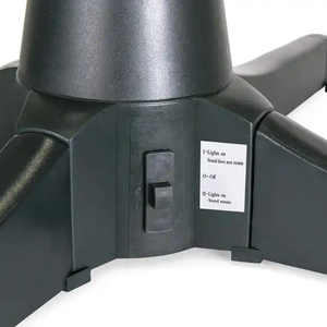 Longstar Chất lượng cao 360 độ tự động xoay nhân tạo Cây giáng sinh đứng với chất liệu ABS - Product Image 4