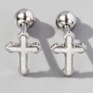 <span class=keywords><strong>Orecchini</strong></span> chirurgici in <span class=keywords><strong>acciaio</strong></span> inossidabile 316L bellissimi in argento Zirconia pietra preziosa in oro rodio per sposa <span class=keywords><strong>donna</strong></span> gioielli da sposa - Product Image 5