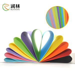 Papier de construction en gros, blocs de papier de couleurs assorties, papier <span class=keywords><strong>pour</strong></span> enfants, <span class=keywords><strong>pour</strong></span> projets scolaires et artisanat DIY - Product Image 2