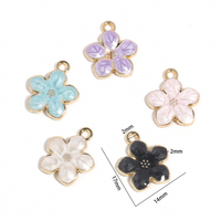 Créez Votre Logo : Breloques Visage Souriant Adorables, Taille Personnalisée, Épinglette en Alliage Émaillé Couleur Or avec Trou de Suspension pour Cadeaux d'Affaires