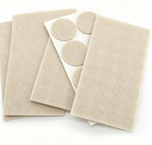 Felt Furniture Pads Self‑Adhesive Square Round Chair <b>Table</b> Leg Floor <b>Protector</b> Pads - Product Image 2