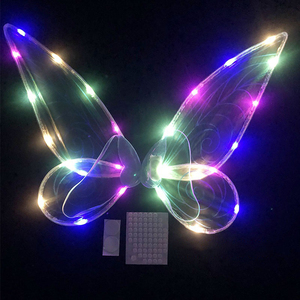 Alas LED con Luz para Manualidades, Alas de Mariposa de Ángel LED para Accesorios de Actuación - Product Image 4