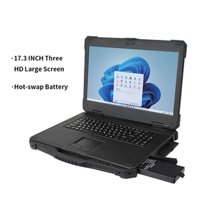 แล็ปท็อป AICSHTER ขนาด 17.3 นิ้ว สีดำ ทนทาน รุ่น Magal Industrial Notebook Core I7-11390H 1050ti-4G ใหม่ มาตรฐาน EU พร้อม GPS/สแกนลายนิ้วมือ/สีสันสดใส - Product Image 4