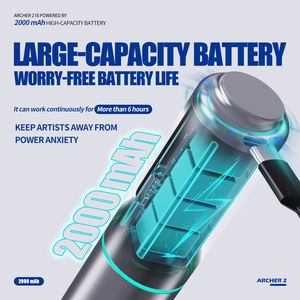 Machine à tatouer sans fil Mast <span class=keywords><strong>Archer</strong></span> 2, capacité <span class=keywords><strong>de</strong></span> la batterie 2100 mAh, stylo 3,5 mm pour tatouage corporel - Product Image 4