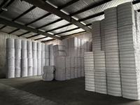 Fibre de polyester en mèche PSF 3d*51mm recyclée, blanche, creuse, conjuguée, siliconée, de haute qualité, matériau de rembourrage pour filature, grade AAA