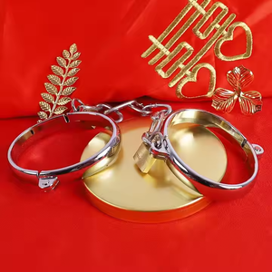 ZRX, accesorio caliente, <span class=keywords><strong>esposas</strong></span> para juego de Bondage policial, pulsera Sexual de acero inoxidable Sexy, <span class=keywords><strong>esposas</strong></span> de Metal, Juguetes sexuales para parejas - Product Image 4