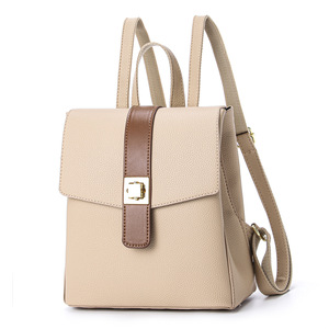 Sac fourre-tout décontracté vintage 2026 pour femme, deux poignées, nouveau, couleur unie, fermeture éclair, en PU, imperméable, durable, amovible - Product Image 5