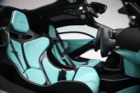 Siège de course en carbone sec pour McLaren Sports Seats