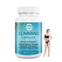 Capsules Minceur Premium : Mélange Naturel de Guarana, Extraits de Thé Vert, Vitamine B – Nettoyage et Soutien Antioxydant Détoxifiant