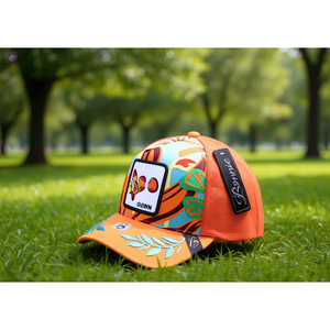 Cappello Trucker Bonie a 6 Pannelli, Traspirante, Impermeabile, con Ricamo sul Pannello Frontale, Unisex, Casual, Primavera-Estate, per Adulti - Product Image 2