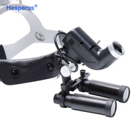 4X 5X 6X 8X Magnifier Dental Medical Headlight Prismatic Loupes with 5W High Spot Surgical LED Adjustable Brightness