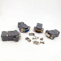 Conectores DB9 D-sub, Adaptador de Conector Hembra y Macho de 9 Pines RS232, DP9