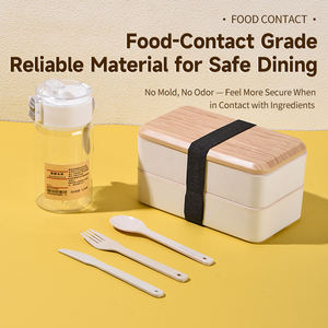 Japon tarzı yemek kabı seti otel olanakları ve kurumsal hediye programları için komple aksesuarları ile iki katmanlı tasarım - Product Image 4