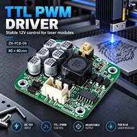 Module de circuit imprimé (PCB) de pilote laser bleu haute puissance ZhonNa TTL PWM pour équipement d'alignement de roues et accessoires