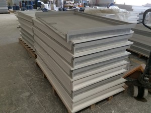 Base de <span class=keywords><strong>ducha</strong></span> de superficie sólida, bandeja de <span class=keywords><strong>ducha</strong></span> de <span class=keywords><strong>resina</strong></span> de piedra de mármol Artificial, Panel de pared de baño - Product Image 5