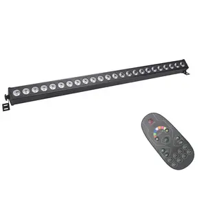 24 Buah * 3W RGB LED Lampu Bar 32 Inci untuk Disko