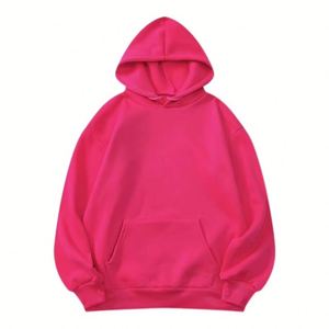 Venta al por mayor 100% algodón Sudadera con capucha de gran tamaño para las mujeres de peso pesado 320 Gsm transpirable personalizado logotipo bordado invierno en blanco impreso - Product Image 5