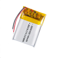 Vente directe d'usine, batterie au lithium série 12V QS501520-140mAh 3.7v rechargeable
